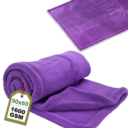 XXL Auto Trockentuch 90x60cm – Mikrofasertuch für Autopflege