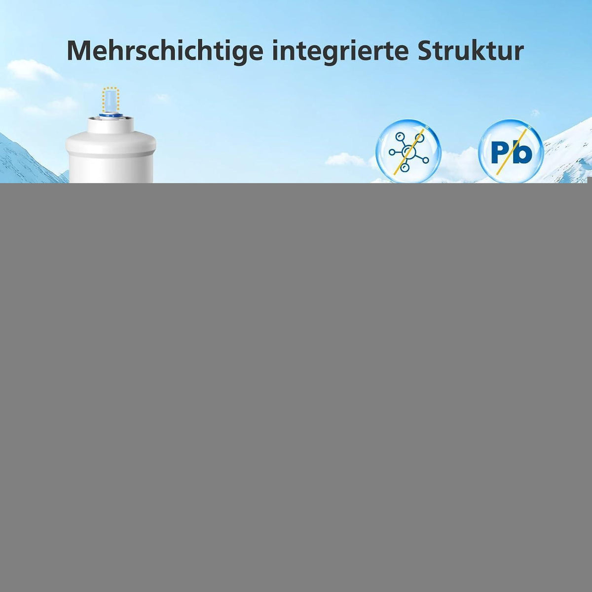 Wasserfilter Kühlschrank für Samsung & LG Modelle
