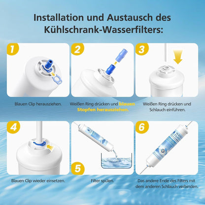 Wasserfilter Kühlschrank für Samsung & LG Modelle