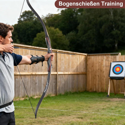 62" Recurvebogen 20-50 lbs – Einsteigerbogen für Erwachsene