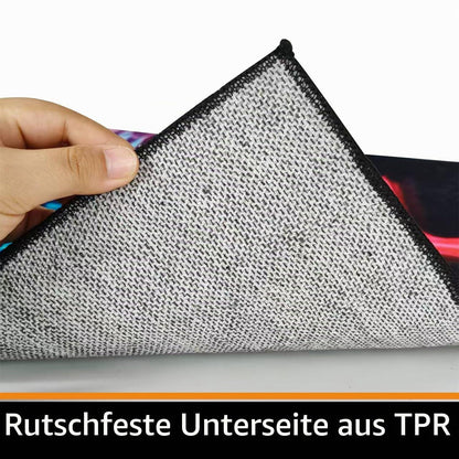 Gaming Teppich 3D Gamepad Design 120x160 cm – Rutschfest & Waschbar