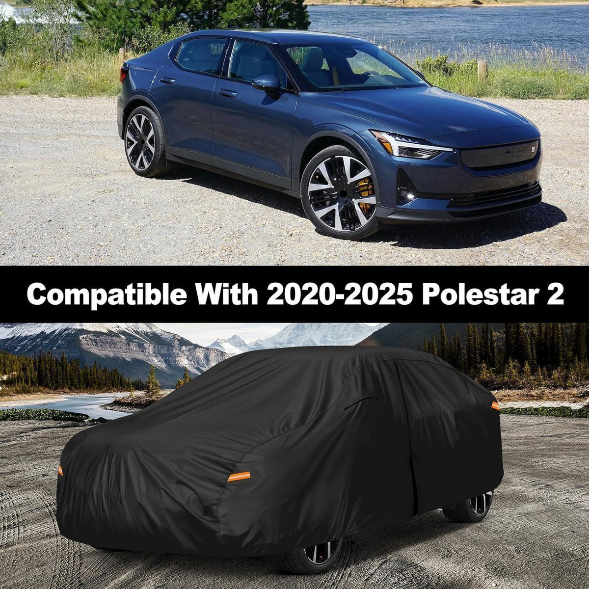 Wasserdichte Autoabdeckung für Polestar 2 (2020-2025)