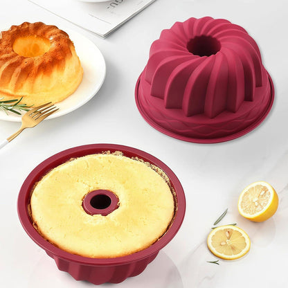 Silikon Gugelhupfform Ø24 cm – Für Kuchen, Brot & Desserts