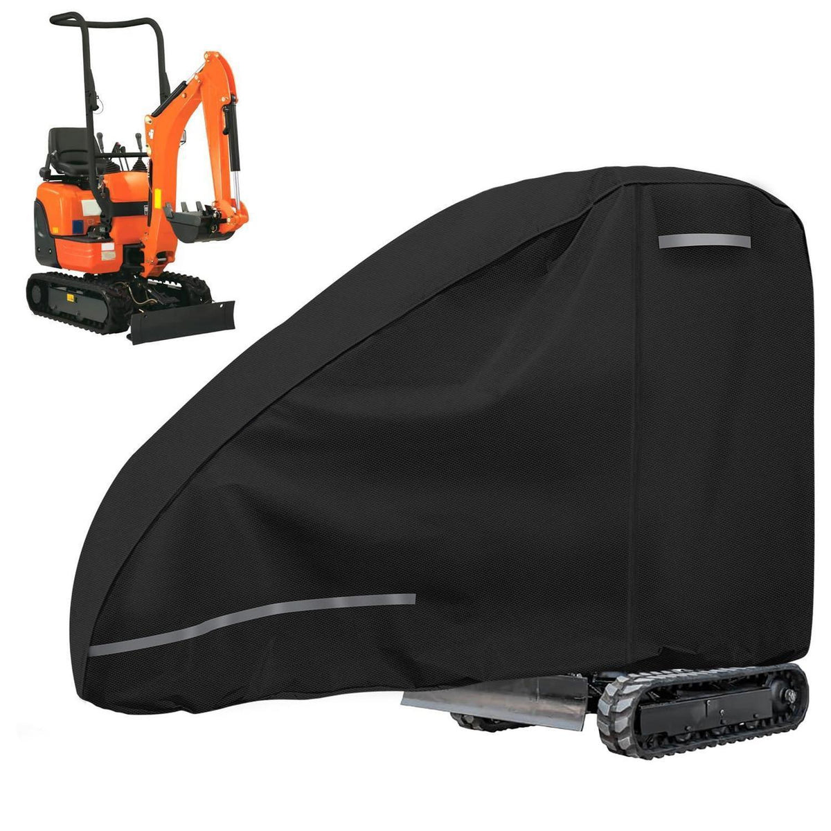 Minibagger Abdeckplane wasserdicht für 10-15HP Bagger