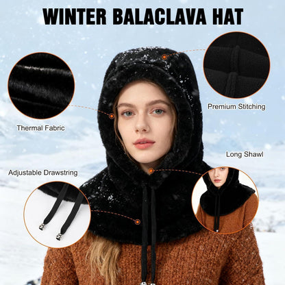 Thermo Sturmhaube Damen – Warm & Winddicht für Winteraktivitäten