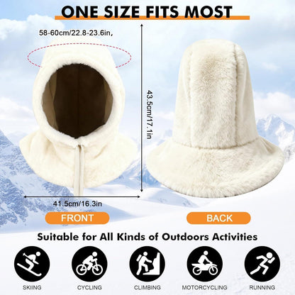 Thermo Sturmhaube Damen – Warm & Winddicht für Winteraktivitäten