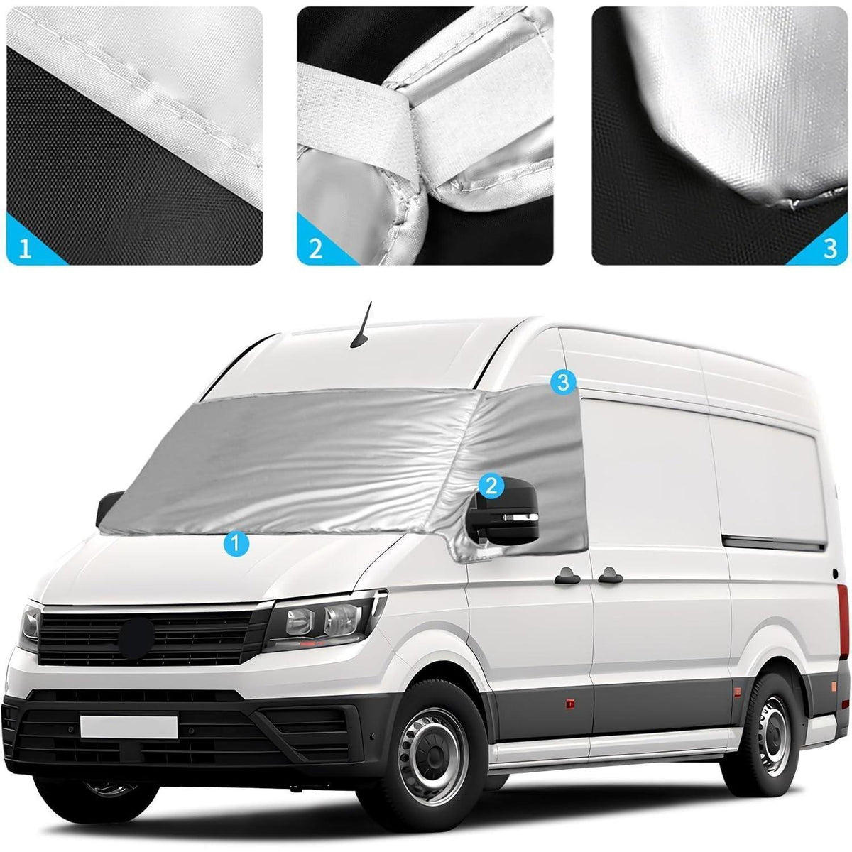 Thermo Frontscheibenabdeckung VW Crafter/Grand California 2018-2024