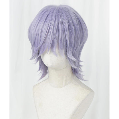 Lange Rosenrot Perücke Damen Anime Cosplay Halloween Kostüm