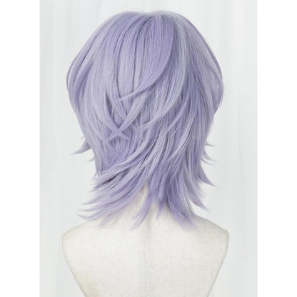 Lange Rosenrot Perücke Damen Anime Cosplay Halloween Kostüm