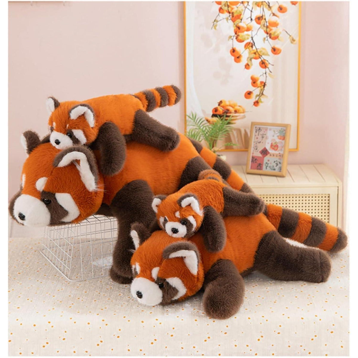 Roter Panda Kuscheltier XXL – Flauschiges Plüschtier 75cm