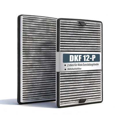 Aktivkohlefilter für Miele Dunstabzugshaube 2er Set
