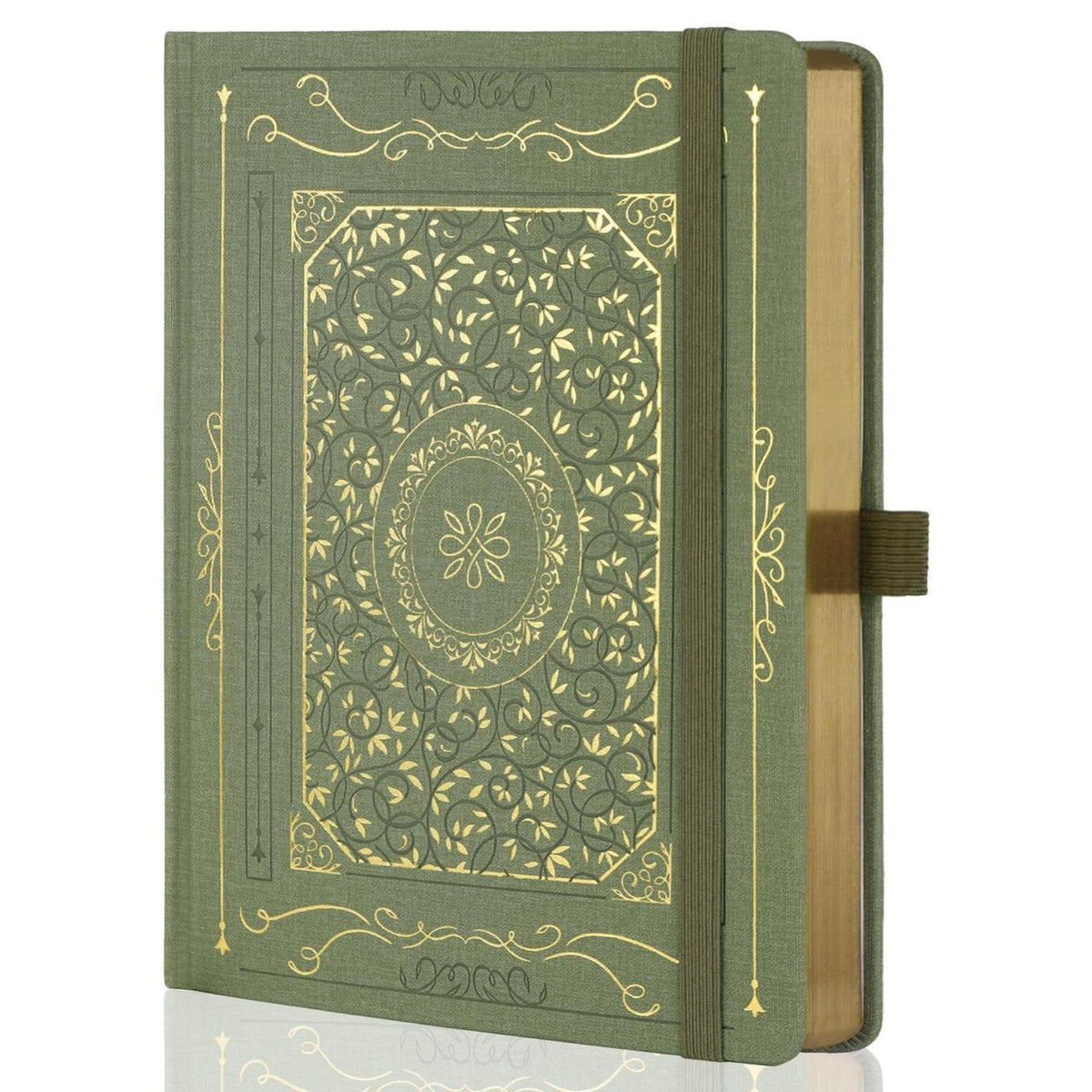 Gepunktetes B5 Tagebuch mit Hardcover und Lesezeichen