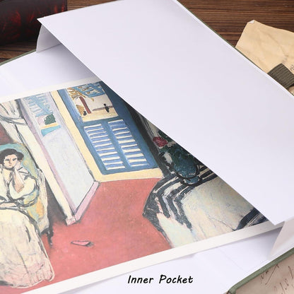 Gepunktetes B5 Tagebuch mit Hardcover und Lesezeichen