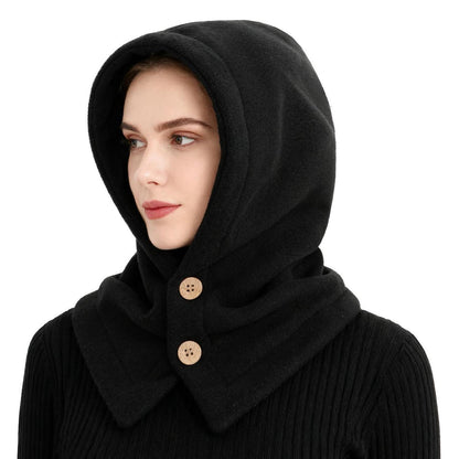 Winter Thermo Kapuzenschal Unisex – Warm & Winddicht 2in1