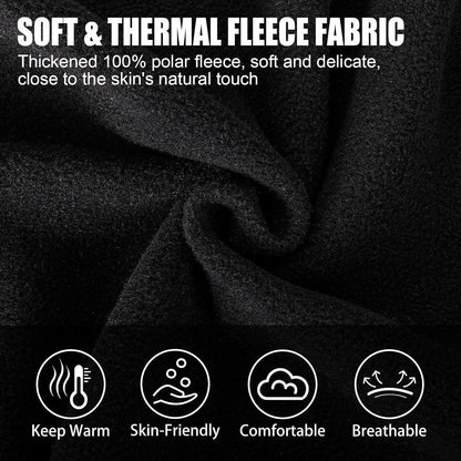 Winter Thermo Kapuzenschal Unisex – Warm & Winddicht 2in1
