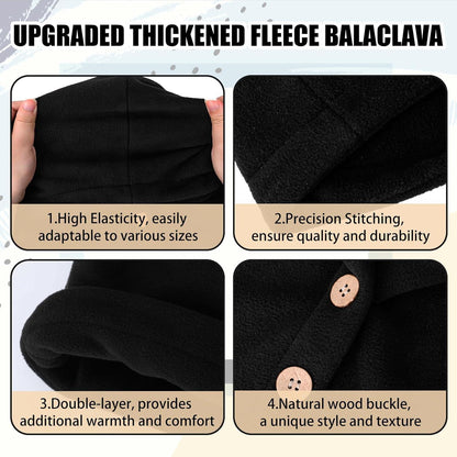 Winter Thermo Kapuzenschal Unisex – Warm & Winddicht 2in1