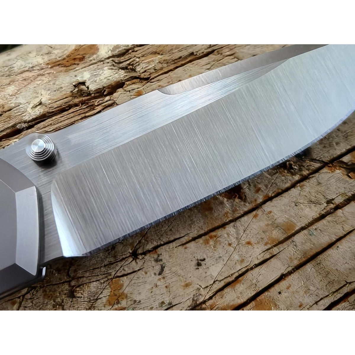 EDC Klappmesser D2 Stahl – Micarta Griff, Robustes Outdoor Messer