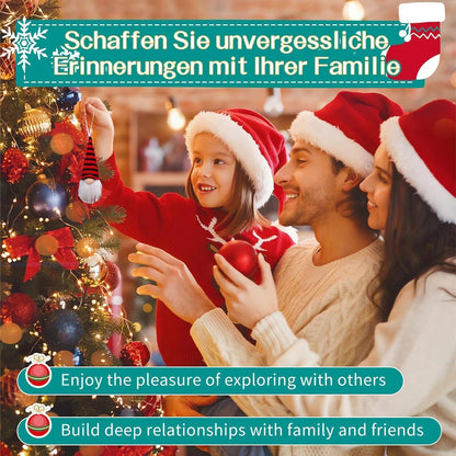Adventskalender Wichtel 24 Tage Countdown Deko für Erwachsene