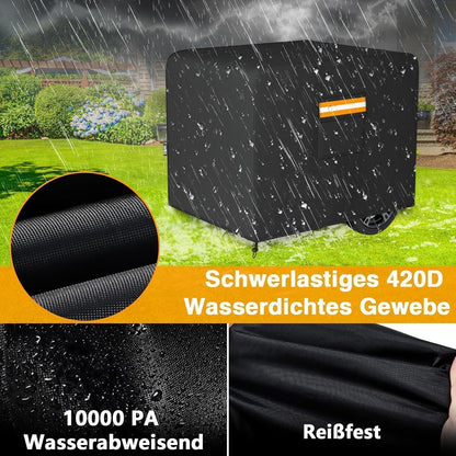 Generator Abdeckung wasserdicht 81x61x61cm mit Reflexstreifen