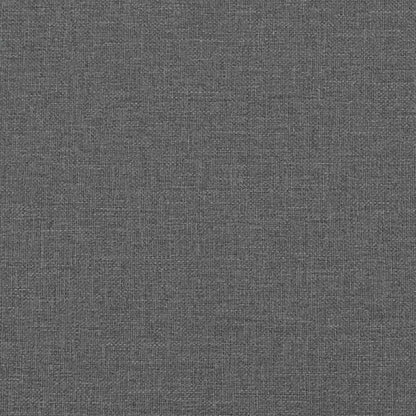 2-Sitzer Sofa Bodensofa mit Bettfunktion – Dunkelgrau 140cm