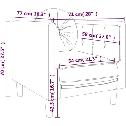 Modernes Samt Sofa 2-Sitzer Dunkelgrau – Bequemes Wohnzimmer Sofa