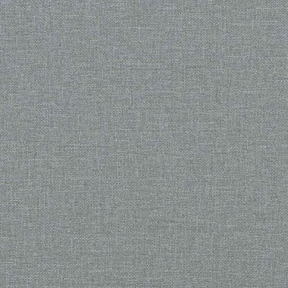 2-Sitzer Sofa Hellgrau – Bequemes Polstersofa mit Kissen