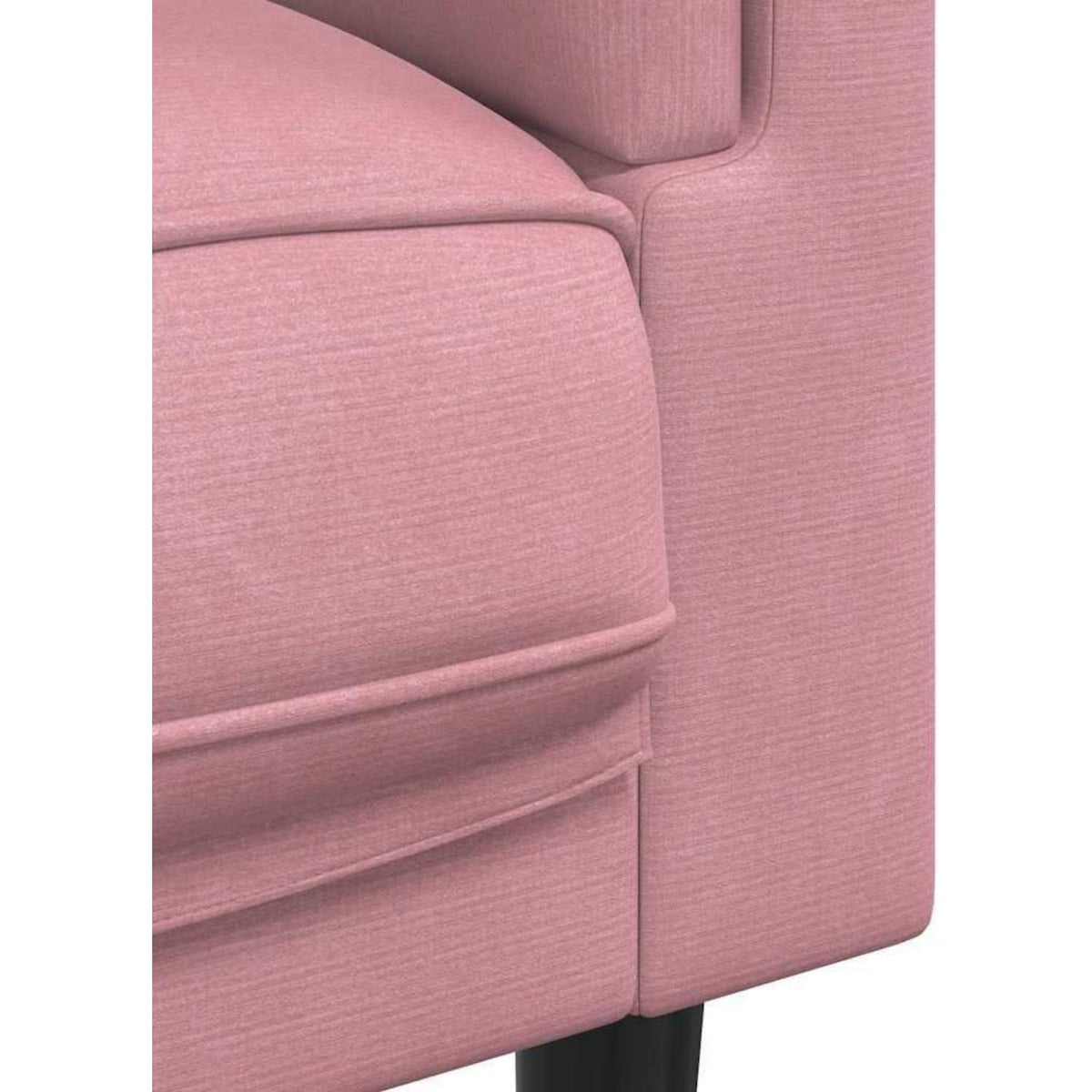 3-Sitzer Samtsofa Rosa – Bequeme Couch für Wohnzimmer