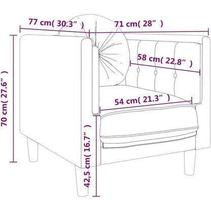Modernes Samt Sofa 2-Sitzer Weinrot – Bequemes Wohnzimmer Sofa