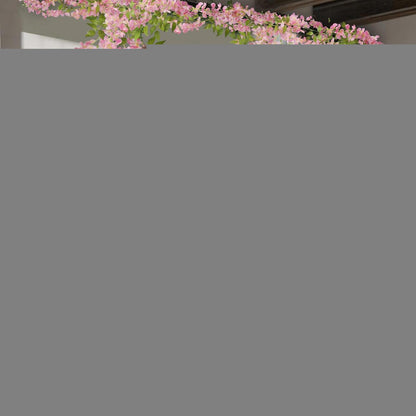 2x Kunstblumen Glyzinien Girlande Rosa 220cm Hochzeit Deko