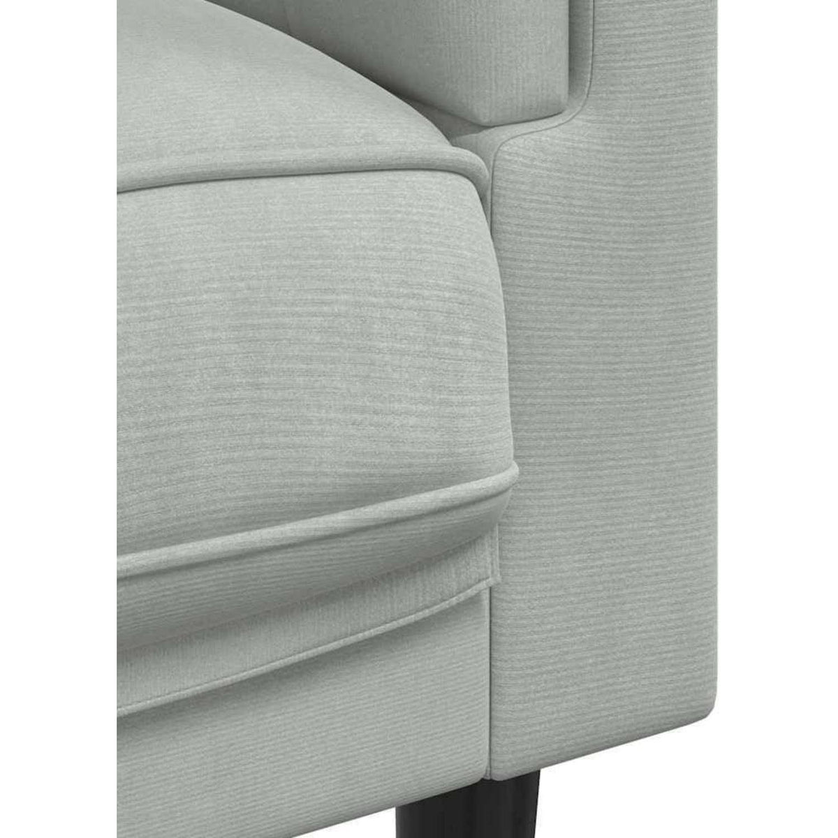 Samt Sofa Modernes Wohnzimmer Sofa Hellgrau 71x77x70cm