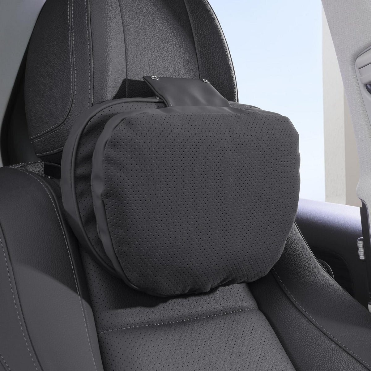 Auto Nackenkissen Kopfstütze Schwarz – Komfort für Reisen & Büro