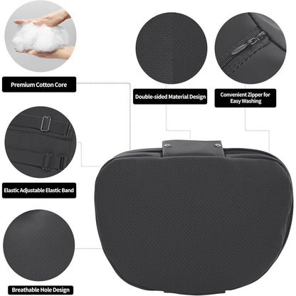 Auto Nackenkissen 2er-Set – Weiche Nackenstütze für Komfort