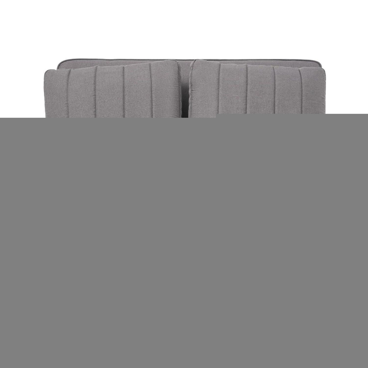 Klappsofa mit Schlaffunktion – Grau, 127x75x94cm