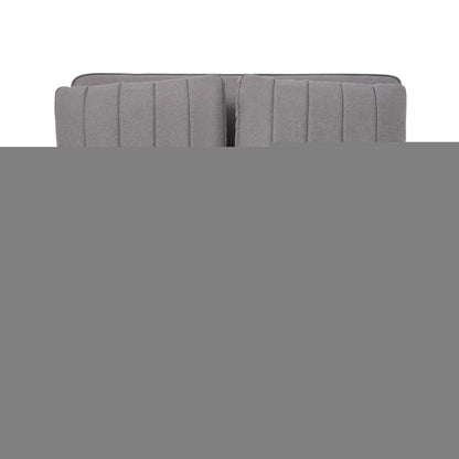 Klappsofa mit Schlaffunktion – Grau, 127x75x94cm