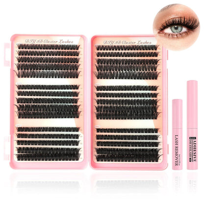 Wimpern Extensions Kit 580 St. | 10-16mm | Kleber & Entferner