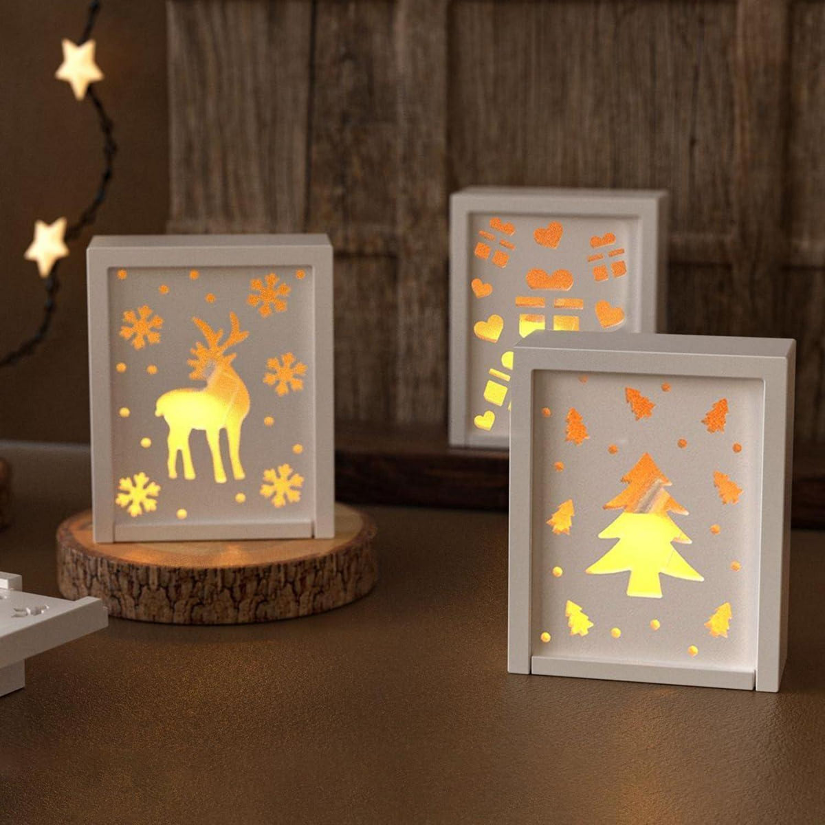 Silikonformen Weihnachten – 6 Gießformen Geldgeschenk DIY