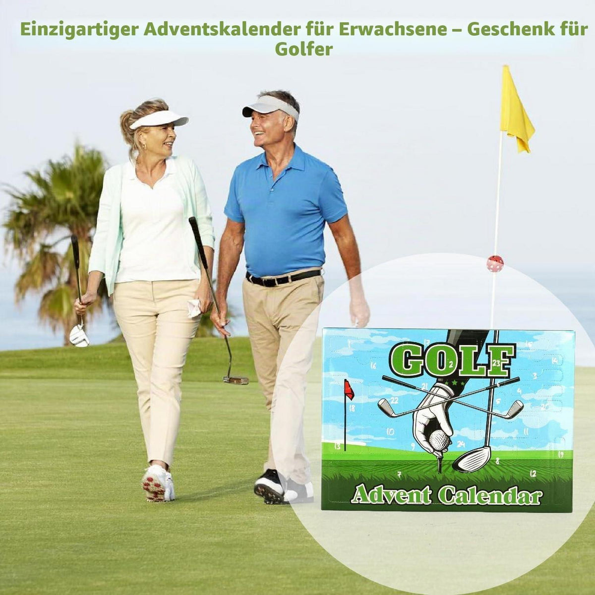 Golf Adventskalender 2026 für Herren – 24 Tage Golf-Überraschungen