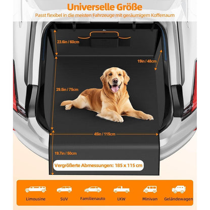 Kofferraumschutz Hund – Wasserdichte Schutzmatte für Auto & SUV