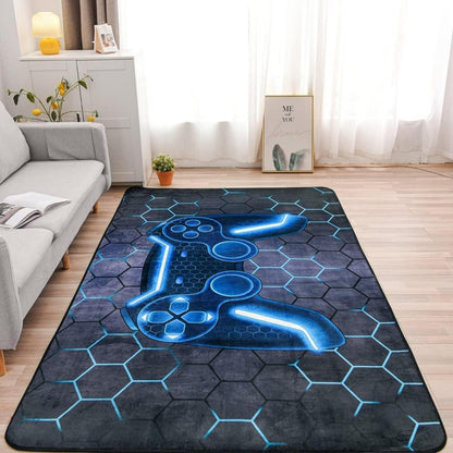 Gaming Teppich 140x200cm – Rutschfest & Waschbar