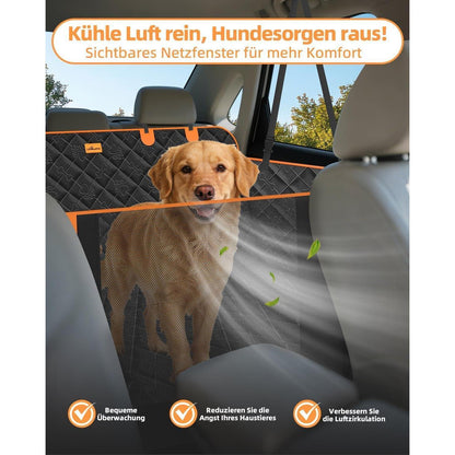 Hundedecke Auto Rückbank Wasserdicht & Kratzfest – Universalgröße