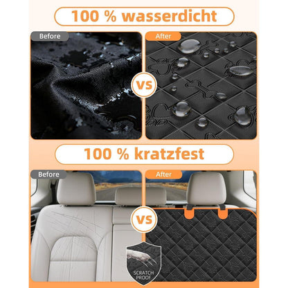 Hundedecke Auto Rückbank Wasserdicht & Kratzfest – Universalgröße