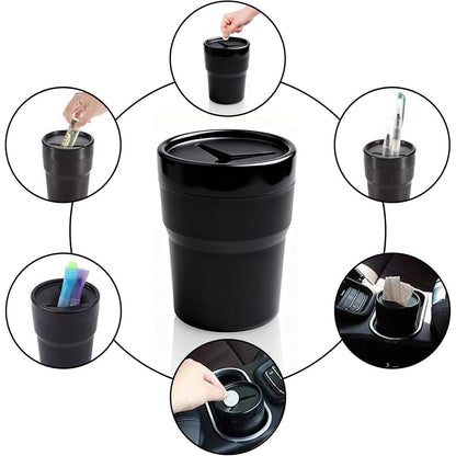 2x Auto Münzhalter Getränkehalter Organizer für Münzen & Stifte
