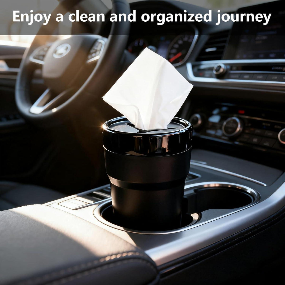 2x Auto Münzhalter Getränkehalter Organizer für Münzen & Stifte