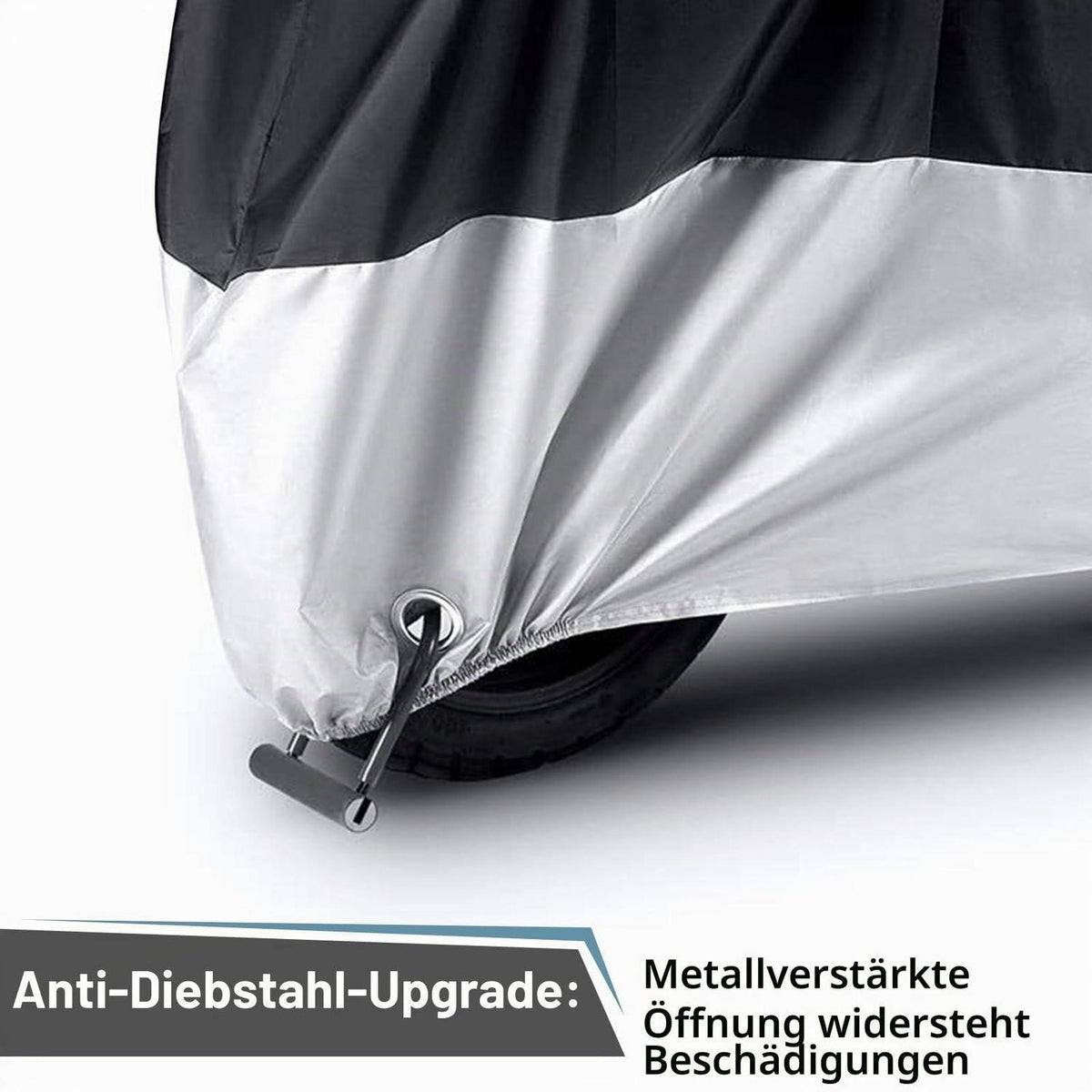 Lastenrad Abdeckung 420D – Schutzhülle für Lastenfahrräder