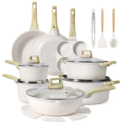22-teiliges Keramik Kochgeschirr Set – Antihaft & PFAS-frei