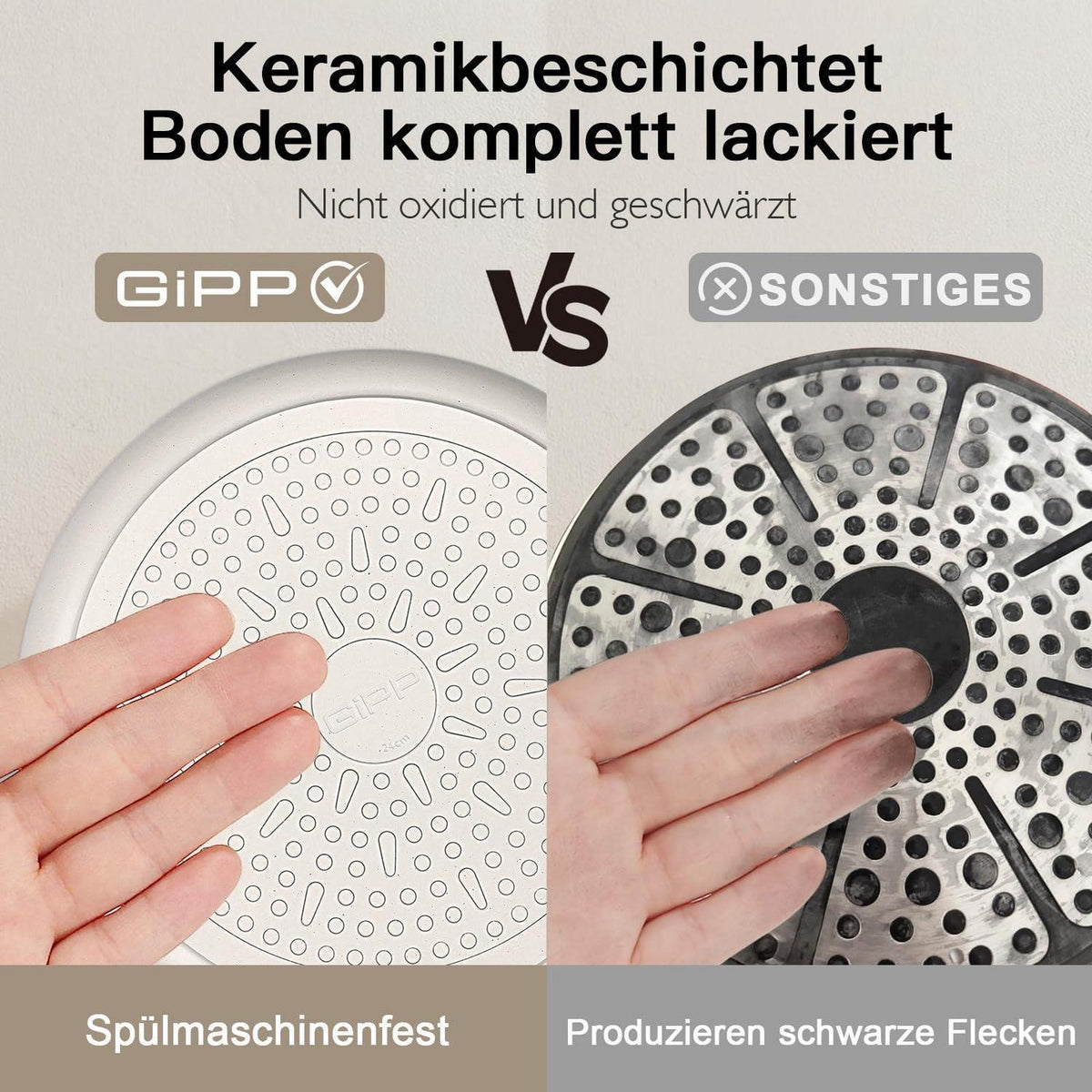 22-teiliges Keramik Kochgeschirr Set – Antihaft & PFAS-frei