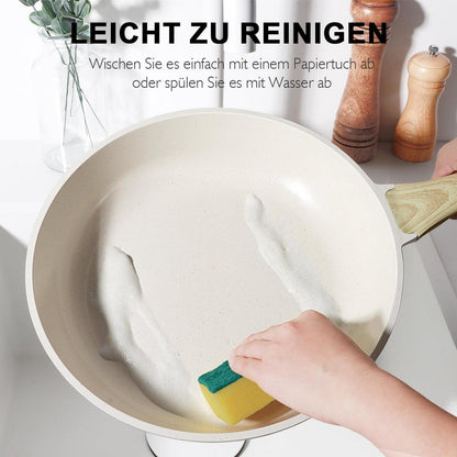 22-teiliges Keramik Kochgeschirr Set – Antihaft & PFAS-frei