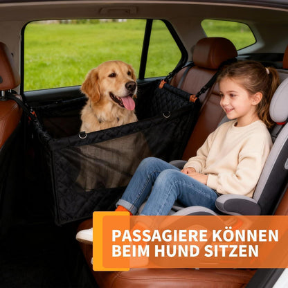 Extra Stabiler Hundekorb Auto Rücksitz für Große Hunde