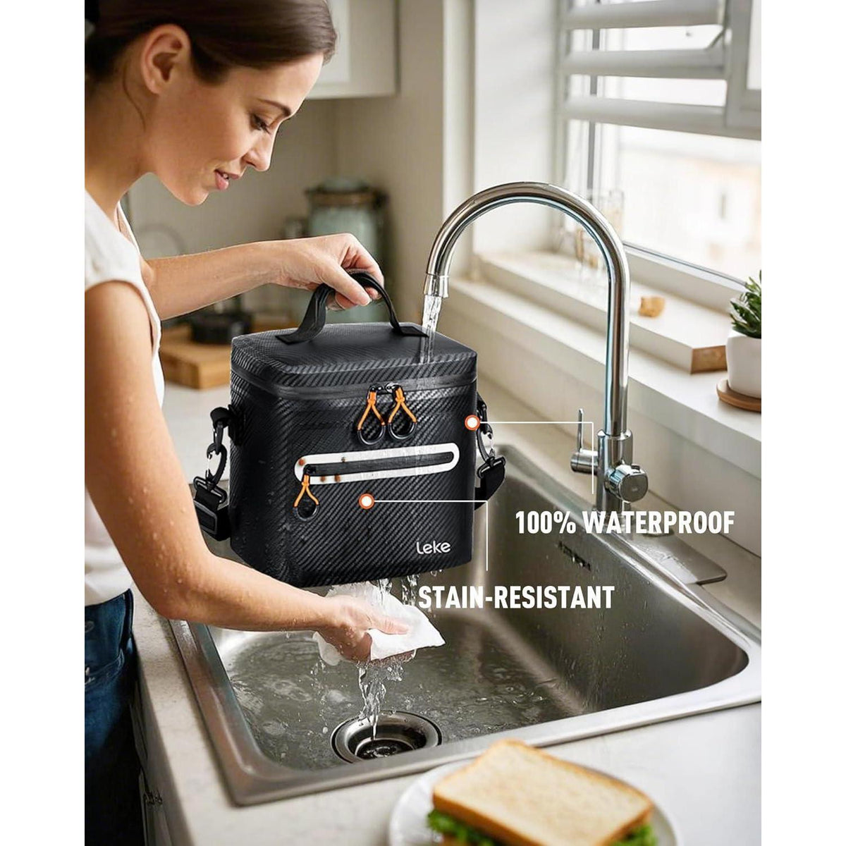 Isolierte Kühltasche 20L – Wasserdicht & Tragbar für Camping