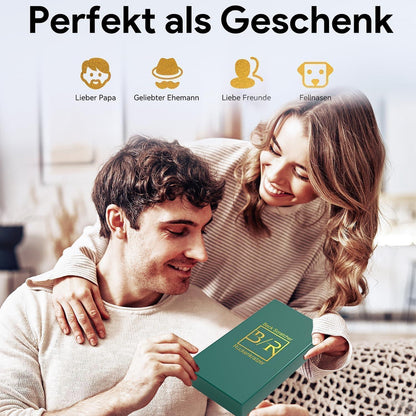 Rückenkratzer Ausziehbar mit 5 Köpfen – Geschenk für Männer & Frauen
